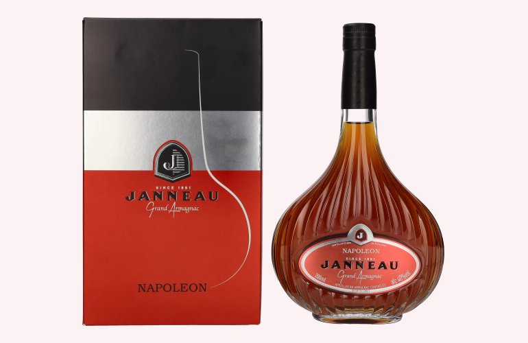 Janneau Napoleon Grand Armagnac 40% Vol. 0,7l in Giftbox
