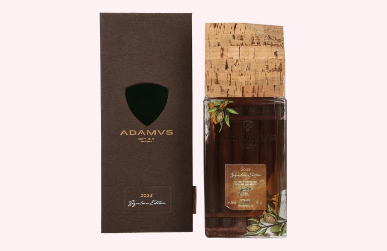 Adamus Dry Gin Organic Signature Edition 2023 44,4% Vol. 0,7l in Geschenkbox