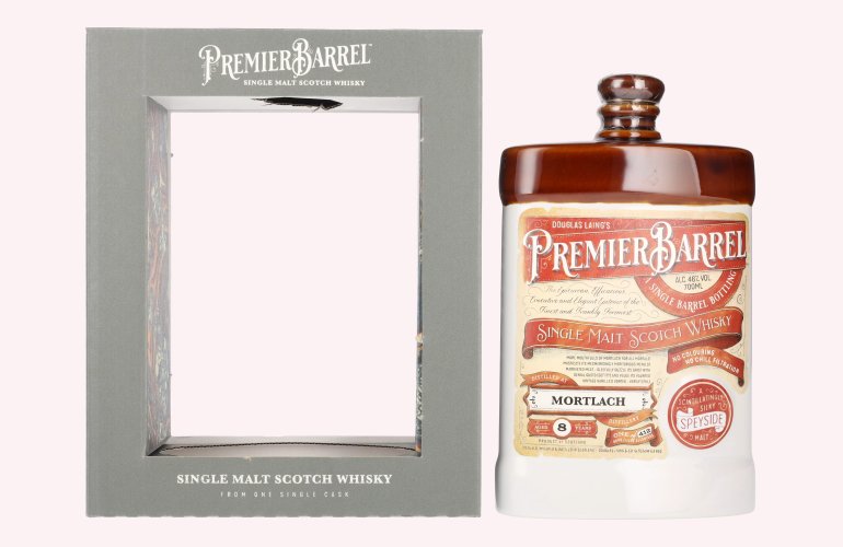 Douglas Laing PREMIER BARREL Mortlach 8 Years Old Single Malt 2009 46% Vol. 0,7l in Geschenkbox