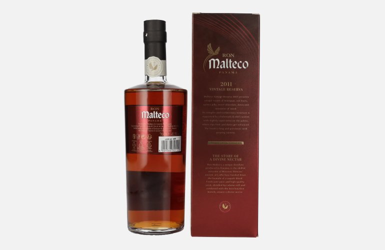 Ron Malteco Vintage Reserva Panamá 2011 42,3% Vol. 0,7l in Giftbox