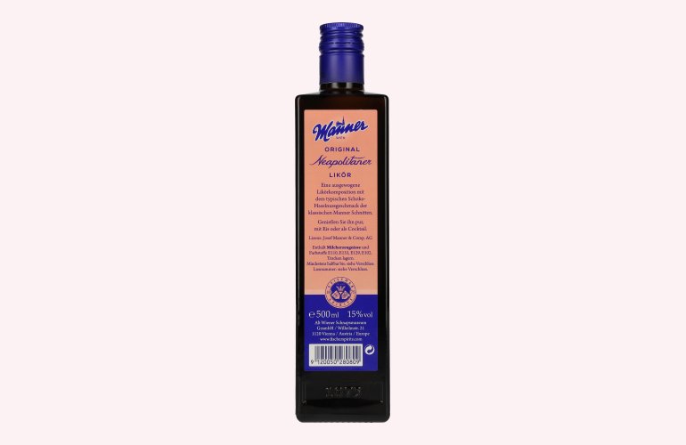 Manner Original Neapolitaner Creamlikör 15% Vol. 0,5l