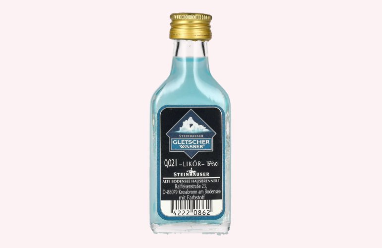 Steinhauser Gletscherwasser Likör 16% Vol. 0,02l