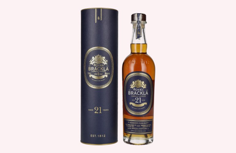 Royal Brackla 21 Years Old Highland Single Malt 40% Vol. 0,7l in Geschenkbox