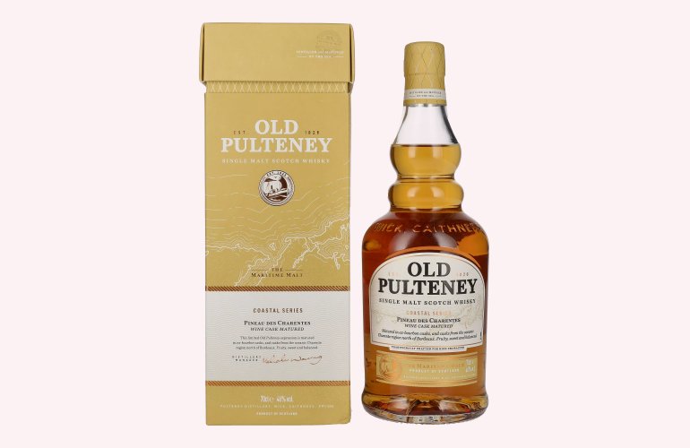 Old Pulteney Coastal Series PINEAU DES CHARENTES 46% Vol. 0,7l in Geschenkbox