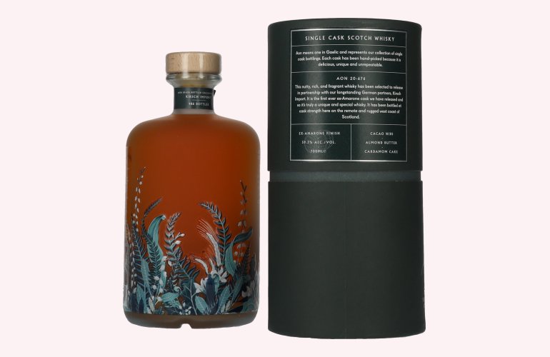 NC'NEAN ORGANIC AON Ex-Amarone Cask Single Malt Scotch Whisky #20-676 59,3% Vol. 0,7l in Giftbox