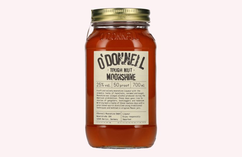 O'Donnell Moonshine TOUGH NUT Liqueur 25% Vol. 0,7l