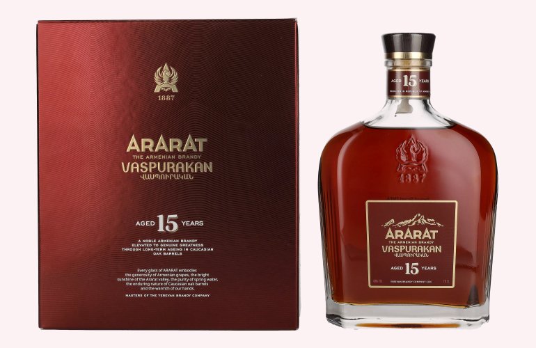 Ararat Vaspurakan 15 Years Old 40% Vol. 0,7l in Geschenkbox