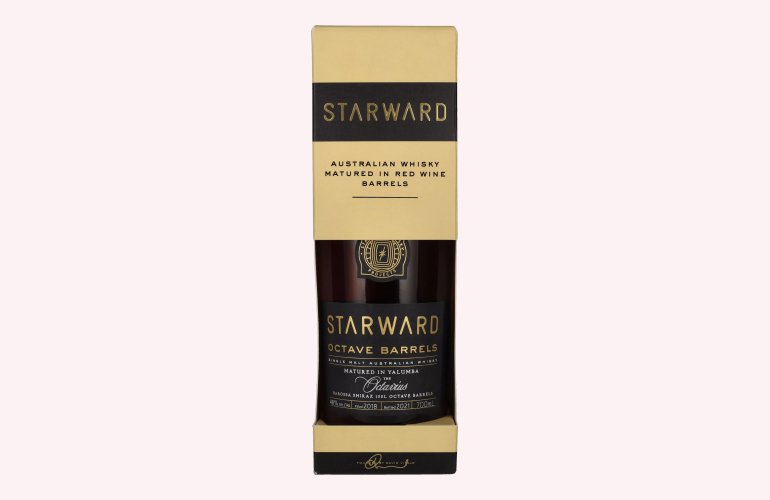 Starward OCTAVE BARRELS Single Malt Australian Whisky 2018 48% Vol. 0,7l in Giftbox