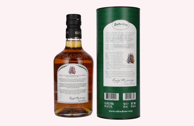 Edradour Ballechin 10 Years Old Highland Single Malt 46% Vol. 0,7l en boîte cadeau