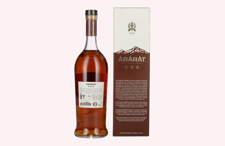 Ararat 3 Years Old 40% Vol. 0,7l in Giftbox
