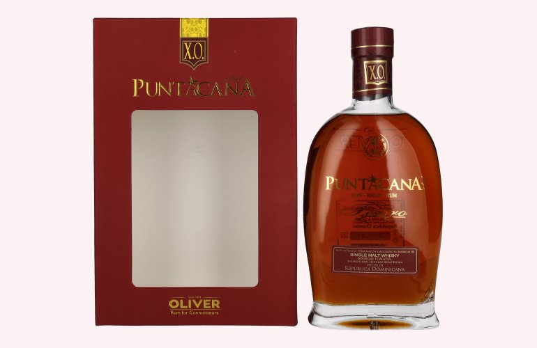 Puntacana Club Tesoro Single Malt Whisky 38% Vol. 0,7l in geschenkverpakking