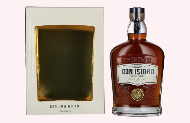 Don Isidro Selección Familiar Ron Dominicano 38% Vol. 0,7l in Giftbox
