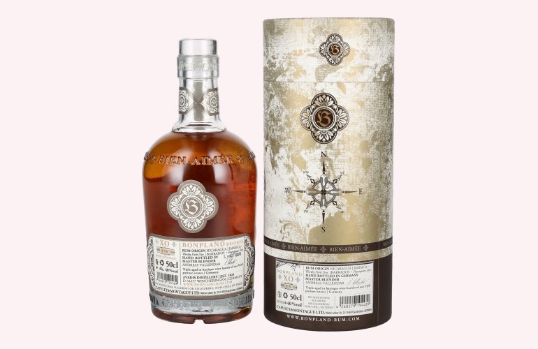 Bonpland Rum XO Premium Reserve 40% Vol. 0,5l in Giftbox