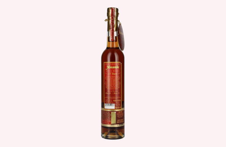 Mocambo Ron Añejo Barrica Única 15 Años 40% Vol. 0,5l