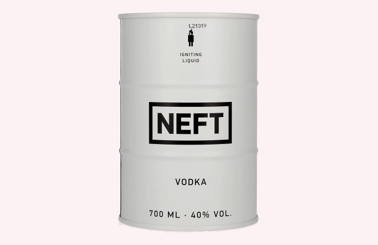NEFT Vodka White Barrel 40% Vol. 0,7l