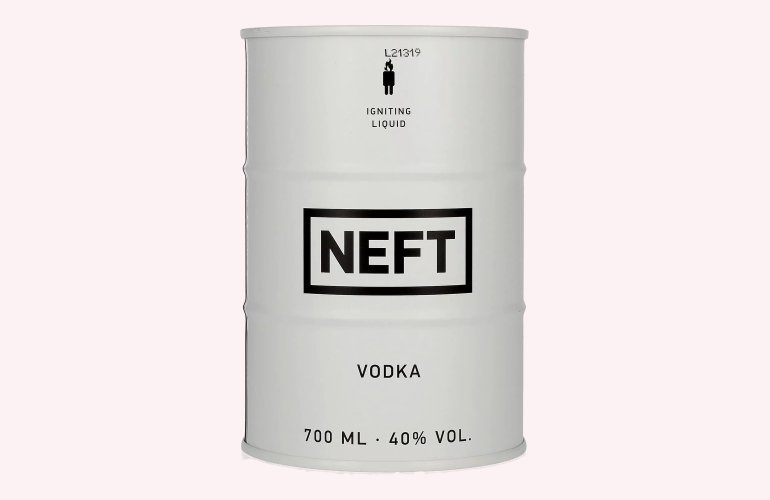 NEFT Vodka White Barrel 40% Vol. 0,7l