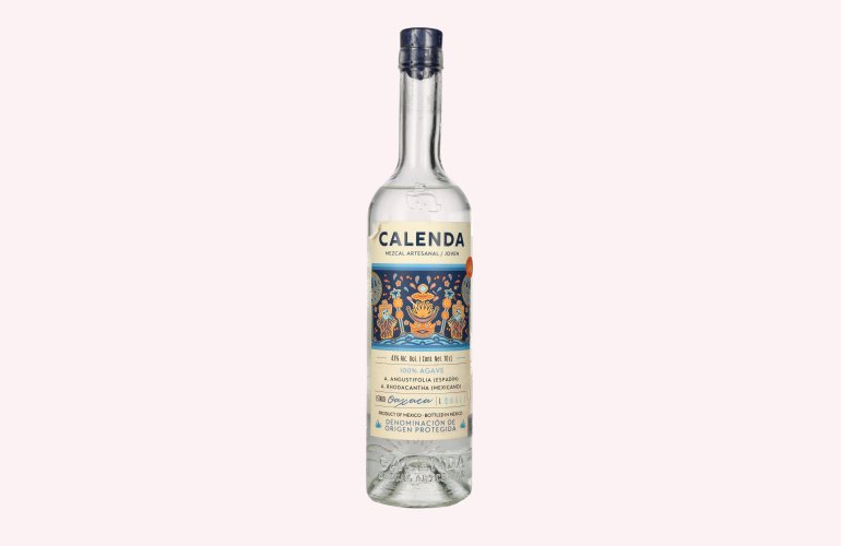 Mezcal Calenda 100% Agave DOP 43% Vol. 0,7l