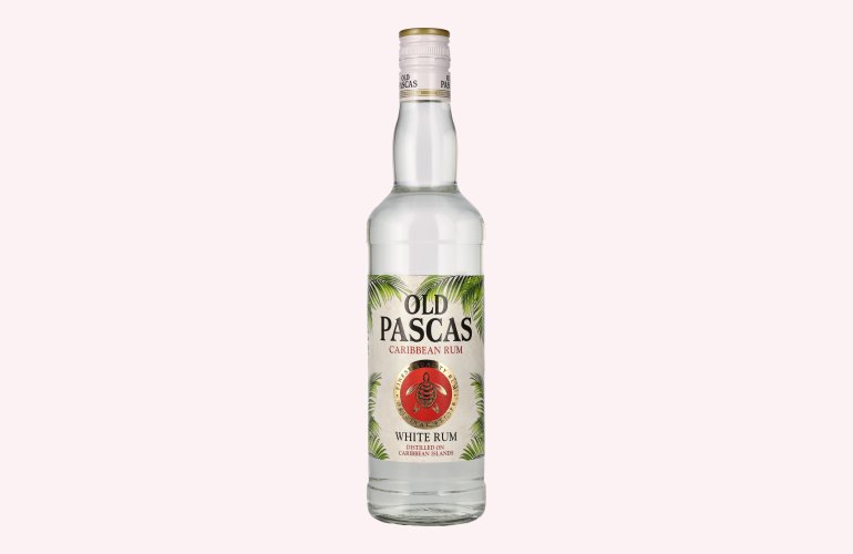 Old Pascas Caribbean White Rum 37,5% Vol. 0,7l