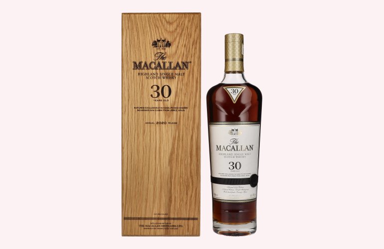 The Macallan 30 Years Old SHERRY OAK 2020 43% Vol. 0,7l in Holzkiste