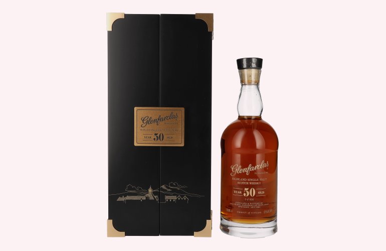 Glenfarclas 50 Years Old Highland Single Malt Scotch Whisky 50% Vol. 0,7l in Giftbox