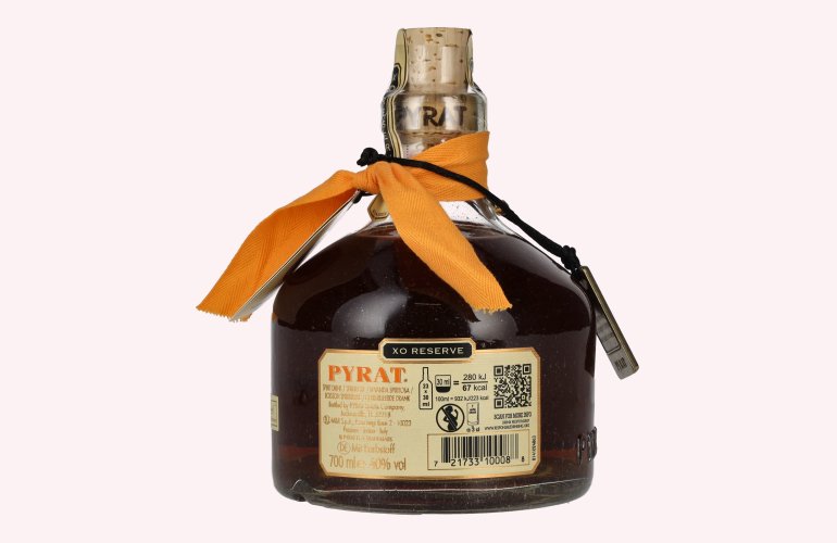 Pyrat XO RESERVE Premium Caribbean Spirit Drink 40% Vol. 0,7l