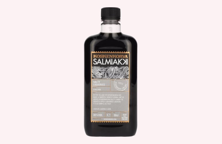 Koskenkorva Salmiakki Salty Liquorice 30% Vol. 0,5l PET