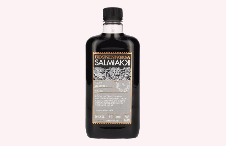 Koskenkorva Salmiakki Salty Liquorice 30% Vol. 0,5l PET