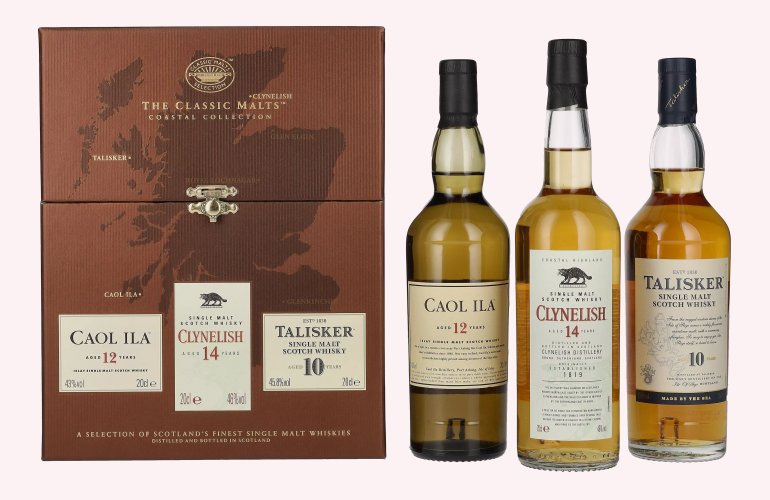 The Classic Malts Selection Collection 44,9% Vol. 3x0,2l in Giftbox