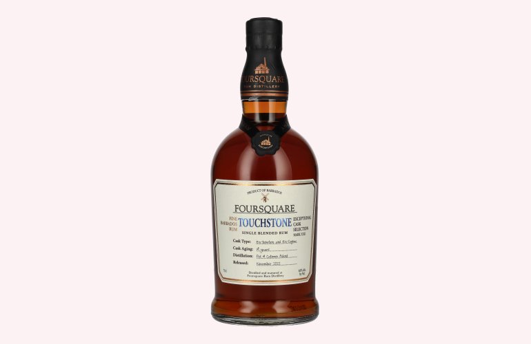 Foursquare 14 Years Old TOUCHSTONE Single Blended Rum 61% Vol. 0,7l