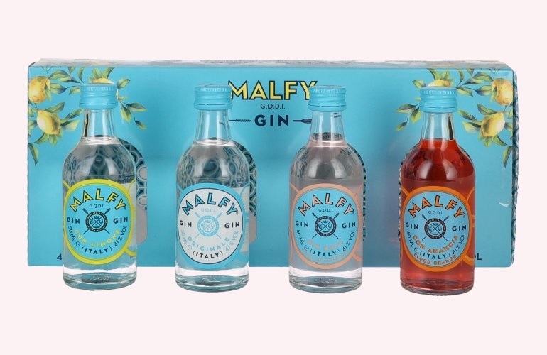 Malfy Gin Mini Set 41% Vol. 4x0,05l