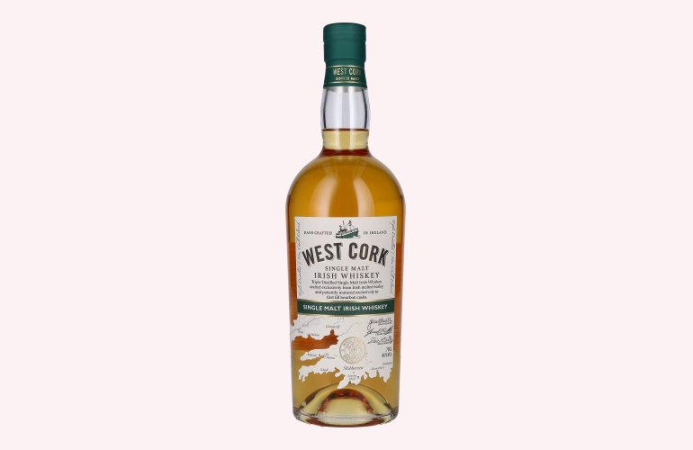 West Cork Single Malt Irish Whiskey 40% Vol. 0,7l