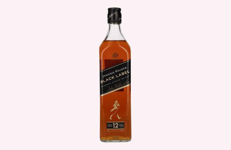 Johnnie Walker BLACK LABEL 12 Years Old Blended Scotch Whisky 40% Vol. 0,7l