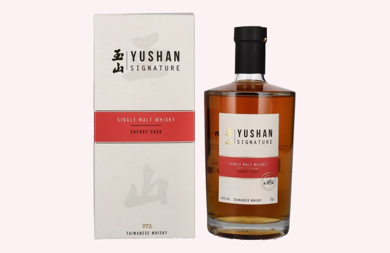 Yushan Signature Single Malt Whisky SHERRY CASK 46% Vol. 0,7l in Giftbox