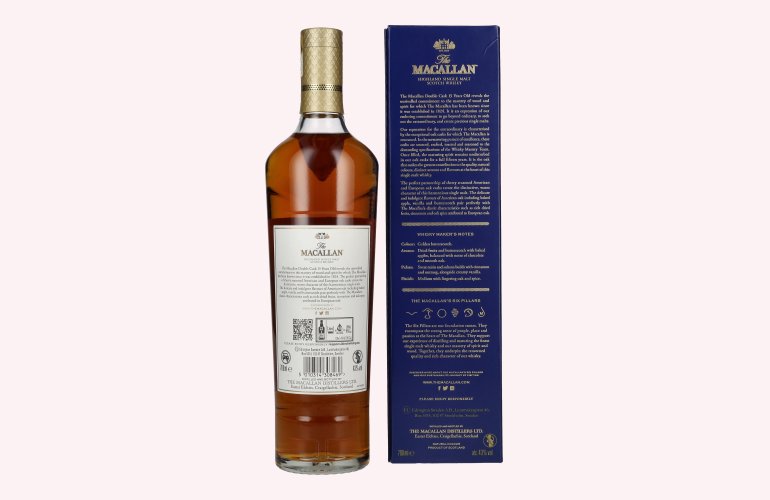 The Macallan 15 Years Old DOUBLE CASK 43% Vol. 0,7l in Geschenkbox