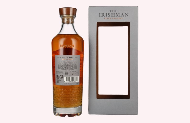 The Irishman 12 Years Old Single Malt Irish Whiskey 43% Vol. 0,7l en boîte cadeau