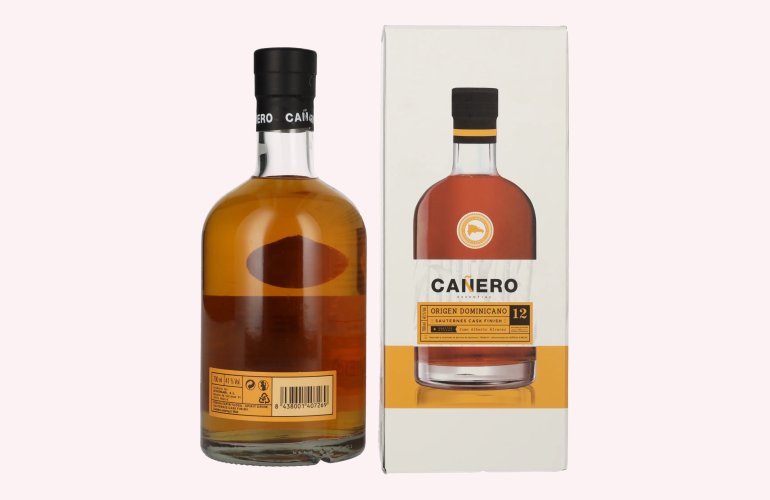 Ron Cañero 12 Origen Dominicano SAUTERNES CASK FINISH 41% Vol. 0,7l in Geschenkbox