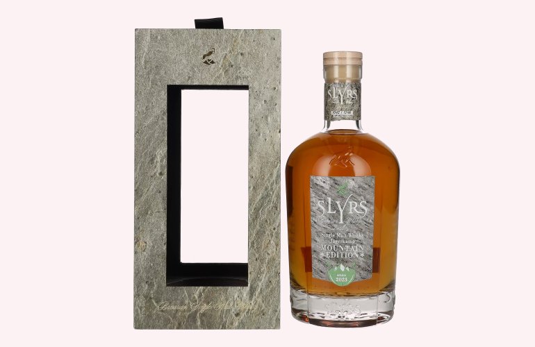 Slyrs Single Malt Whisky MOUNTAIN EDITION Jägerkamp 2023 50,4% Vol. 0,7l in Geschenkbox
