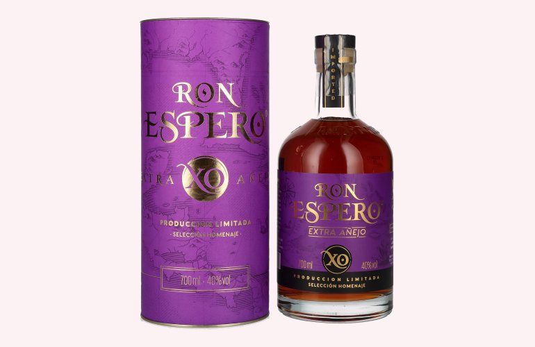 Ron Espero Extra Añejo XO 40% Vol. 0,7l in Giftbox