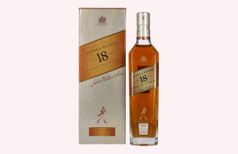 Johnnie Walker 18 Years Old Blended Scotch Whisky 40% Vol. 0,7l in Geschenkbox