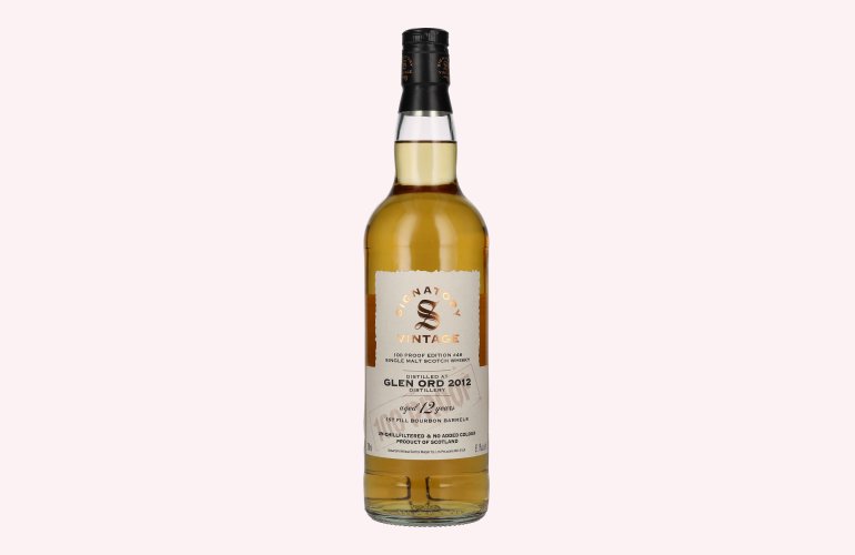Signatory Vintage 100 Proof Edition GLEN ORD 12 Years Old Single Malt #43 2012 57,1% Vol. 0,7l