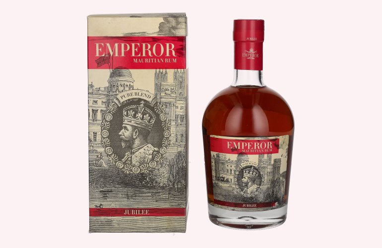 Emperor Mauritian Rum JUBILEE Pure Blend 40% Vol. 0,7l in Geschenkbox