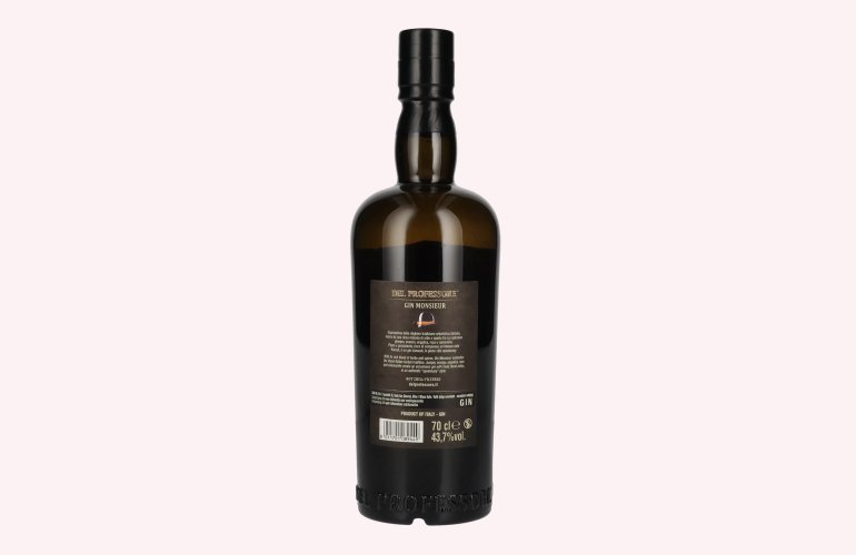 Del Professore Gin MONSIEUR Release 2022 43,7% Vol. 0,7l