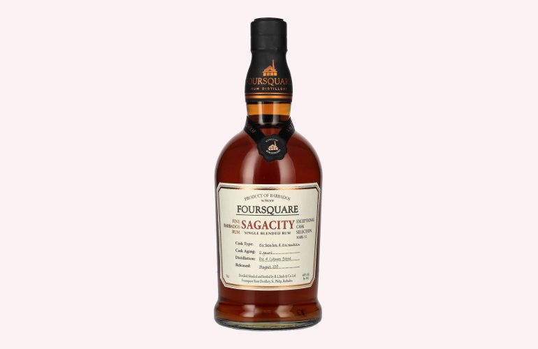 Foursquare 12 Years Old SAGACITY Single Blended Rum 48% Vol. 0,7l