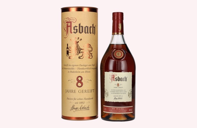 Asbach Privatbrand 8 Years 40% Vol. 0,7l in Geschenkbox