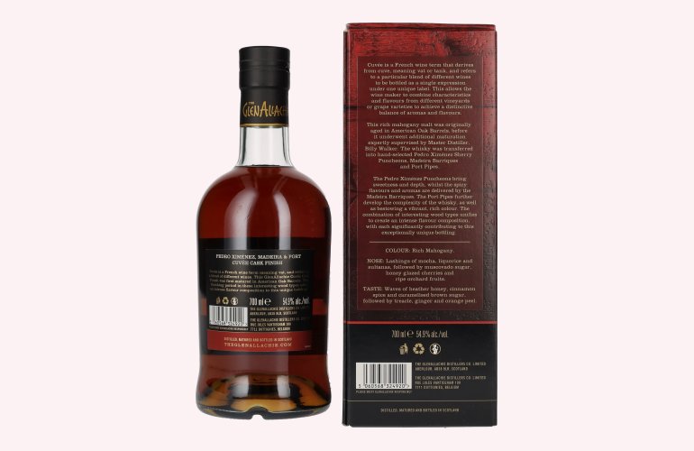 The GlenAllachie CUVÉE CASK FINISH Vintage 2011 54,9% Vol. 0,7l in geschenkverpakking