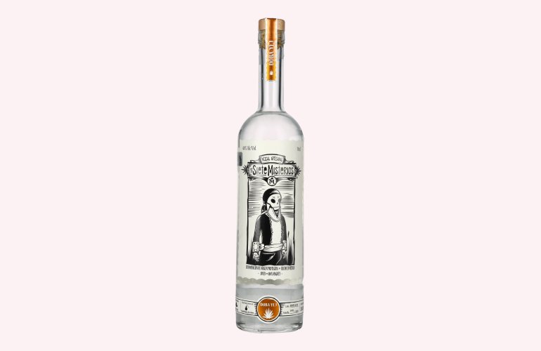 Los Siete Misterios DOBA-YEJ Mezcal Artesanal DOP 2023 44% Vol. 0,7l