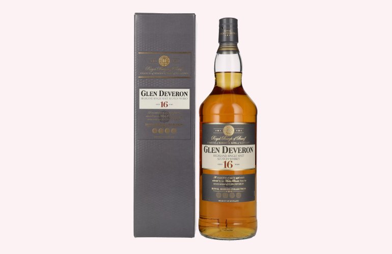 Glen Deveron 16 Years Old Highland Single Malt 40% Vol. 1l in Geschenkbox