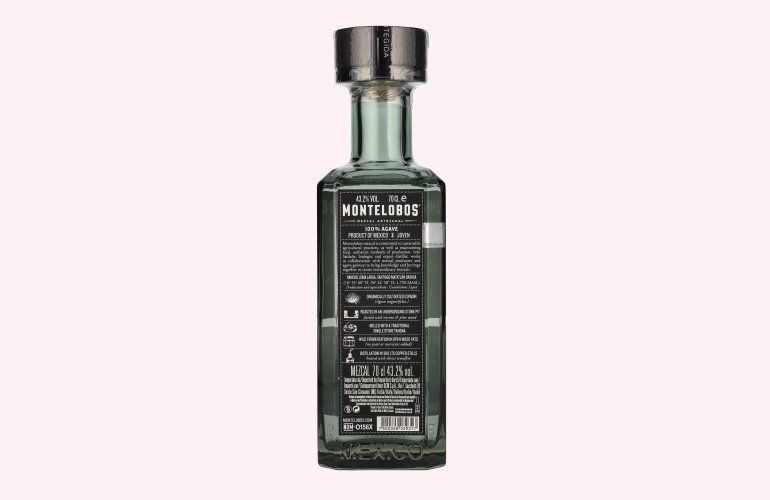 Montelobos ESPADÍN Joven 100% Agave Mezcal Artesanal 43,2% Vol. 0,7l