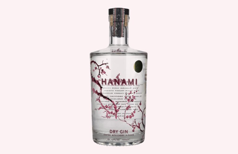 Hanami Dry Gin 43% Vol. 0,7l