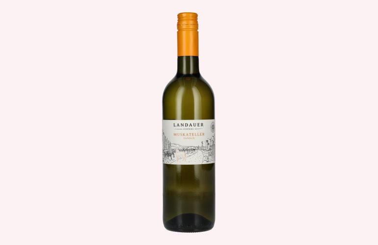 Landauer Gisperg Muskateller lieblich 11% Vol. 0,75l